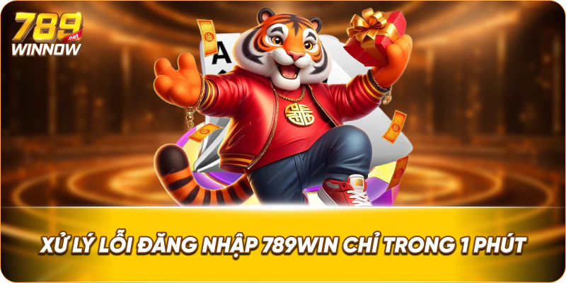 Xử lý lỗi đăng nhập 789win chỉ trong 1 phút.
